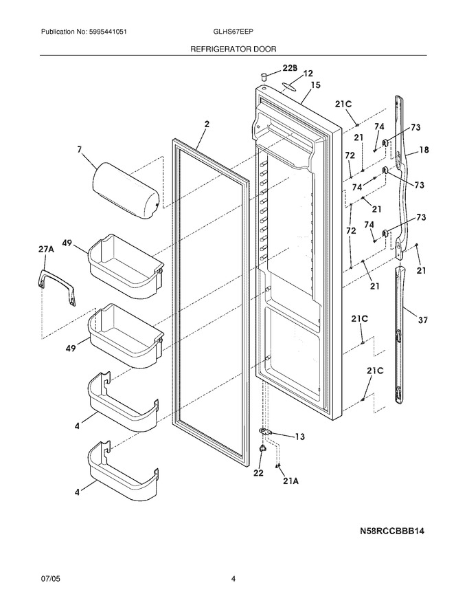 Diagram for GLHS67EEPB1