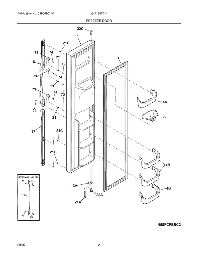 Diagram for GLHS67EHB1
