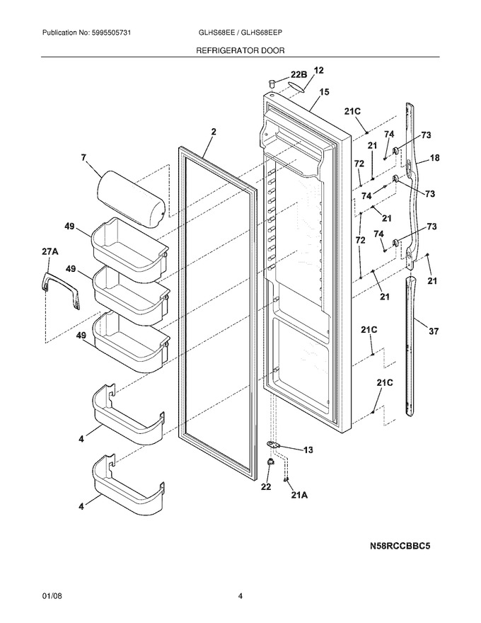 Diagram for GLHS68EESB4