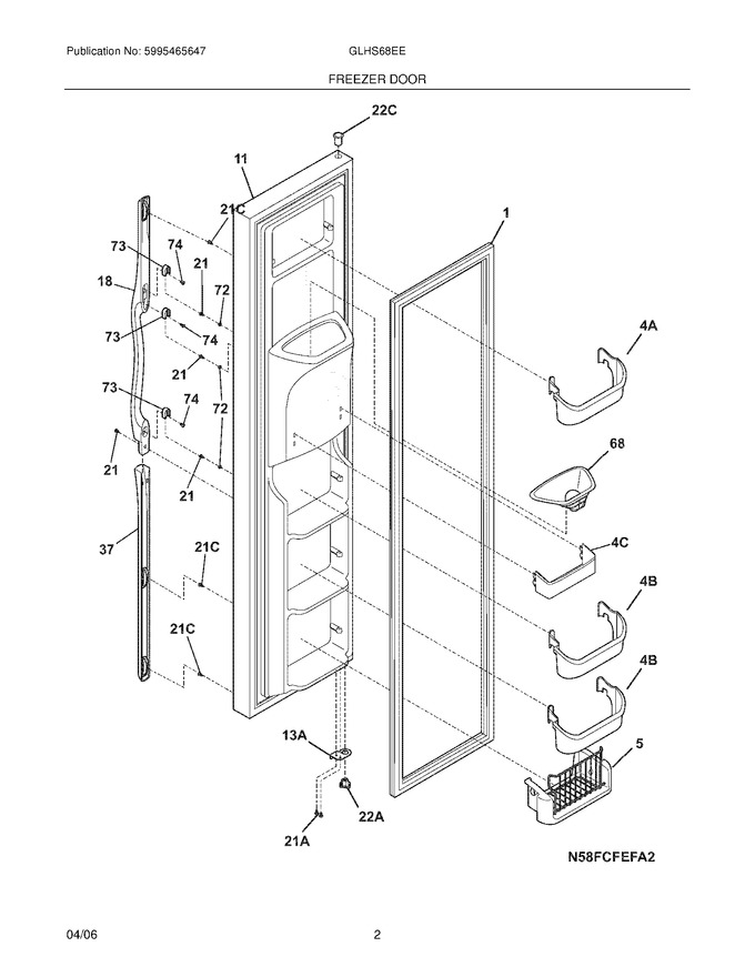 Diagram for GLHS68EEB7
