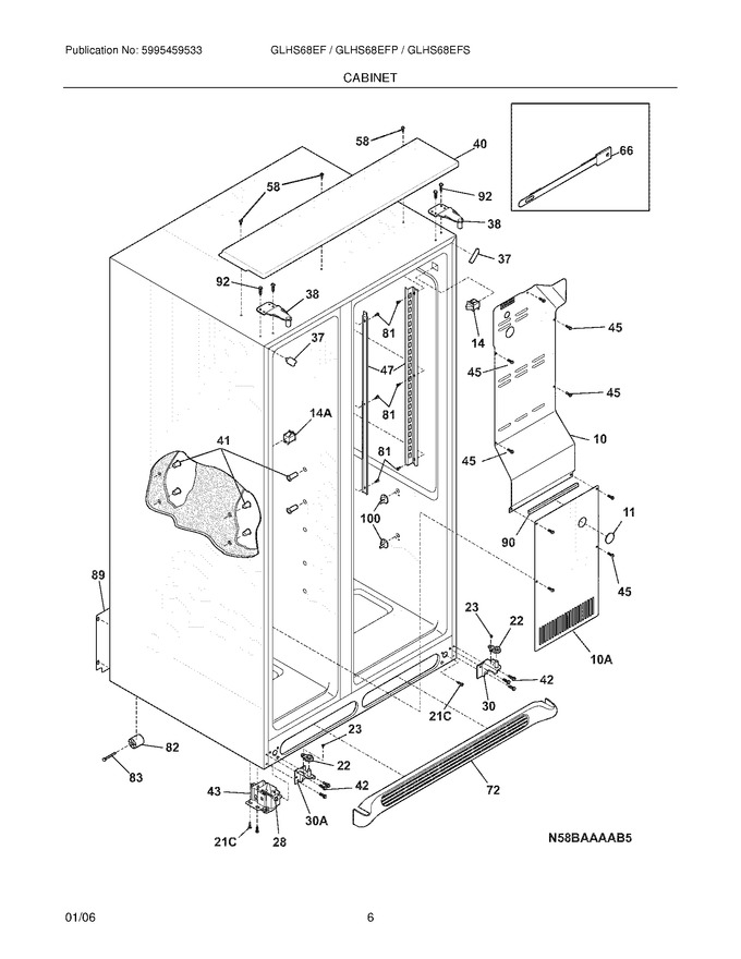 Diagram for GLHS68EFSB0