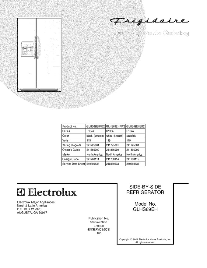 Diagram for GLHS69EHSB2