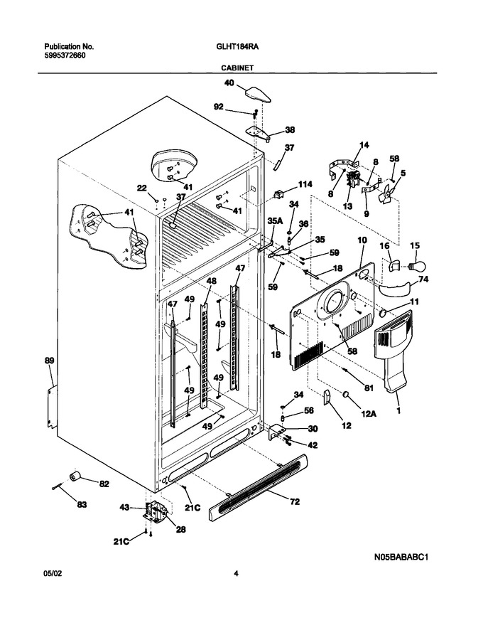 Diagram for GLHT184RAB5