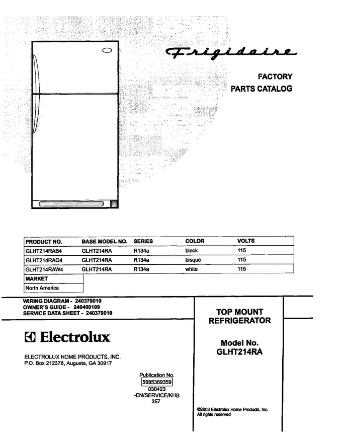 Diagram for GLHT214RAB4
