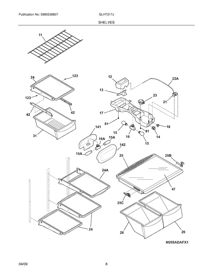 Diagram for GLHT217JS0