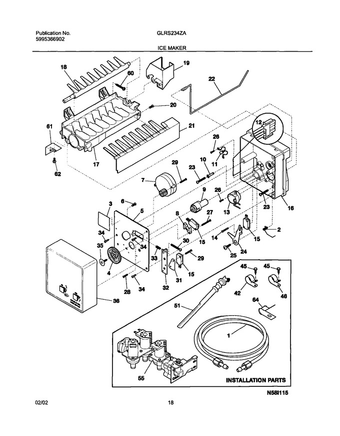 Diagram for GLRS234ZAW3