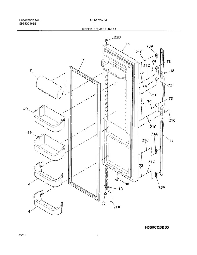 Diagram for GLRS237ZAW1