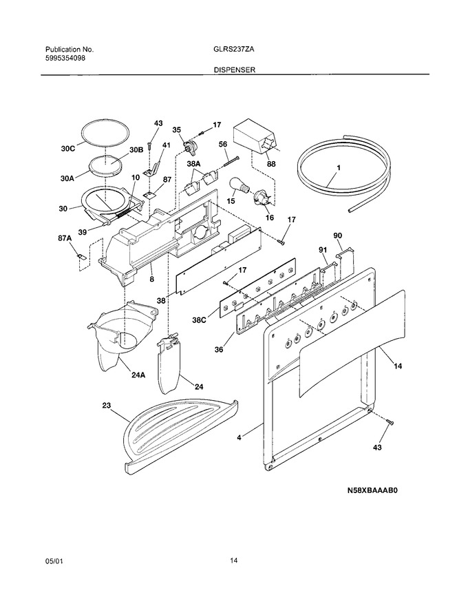 Diagram for GLRS237ZAW1