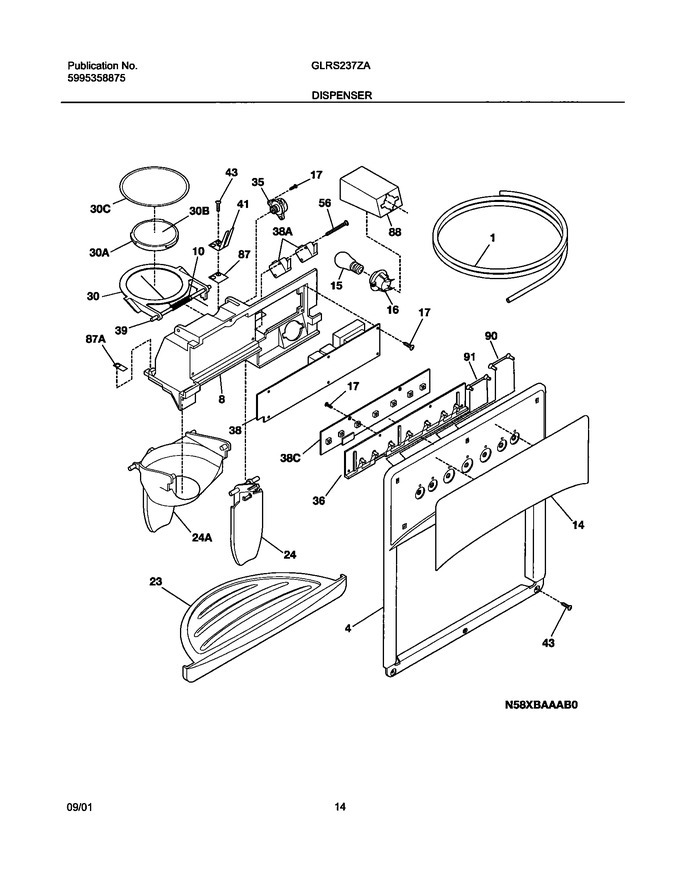 Diagram for GLRS237ZAW2