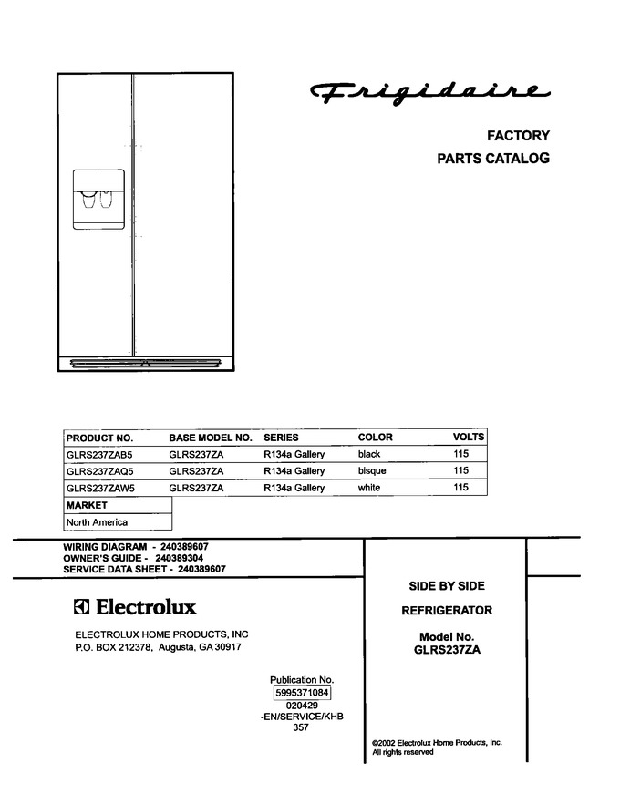 Diagram for GLRS237ZAQ5