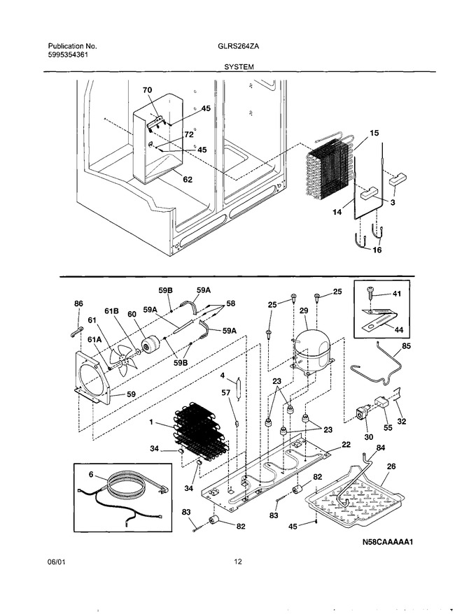 Diagram for GLRS264ZAW0