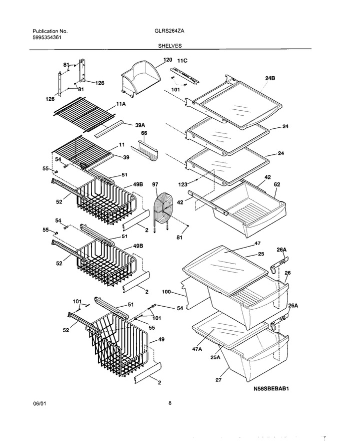 Diagram for GLRS264ZAW1