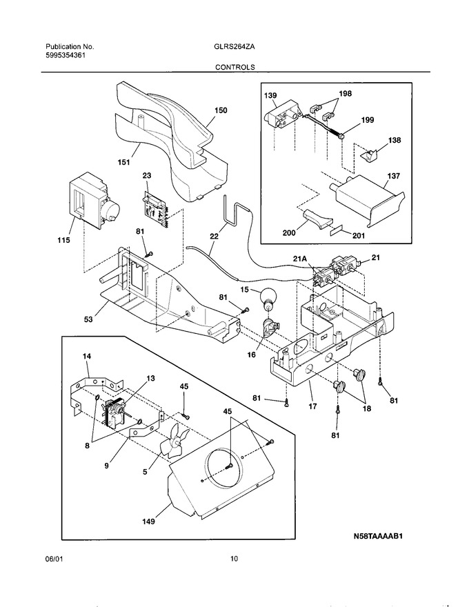 Diagram for GLRS264ZAW1