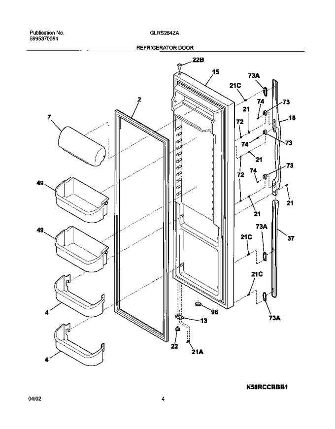 Diagram for GLRS264ZAQ4