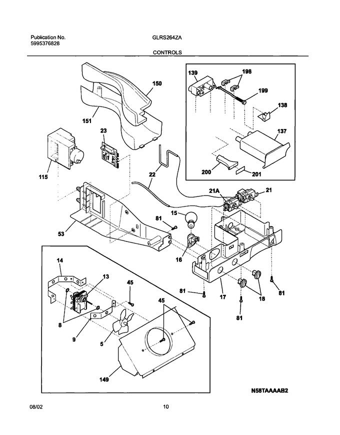 Diagram for GLRS264ZAW5