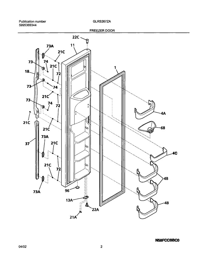 Diagram for GLRS267ZAB2