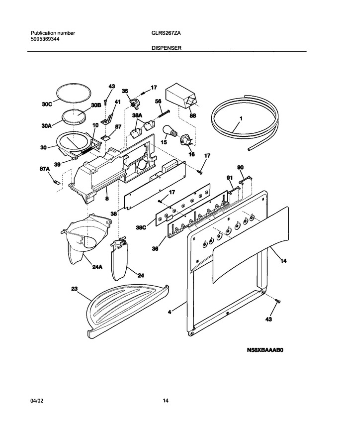 Diagram for GLRS267ZAB2
