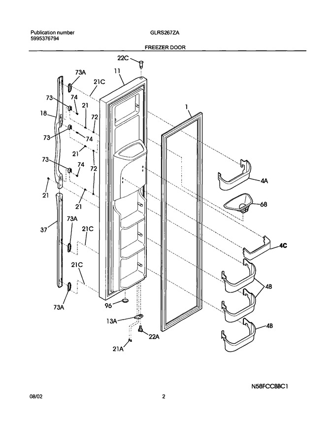 Diagram for GLRS267ZAB5