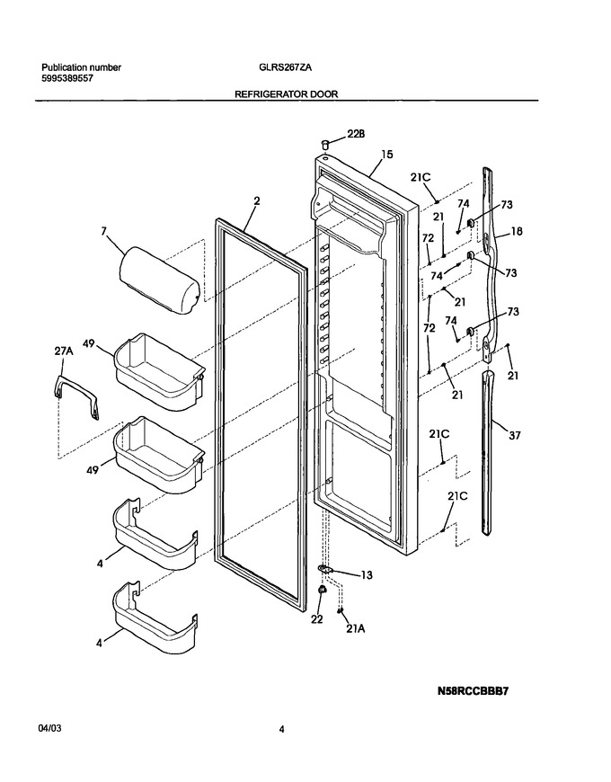 Diagram for GLRS267ZAB6