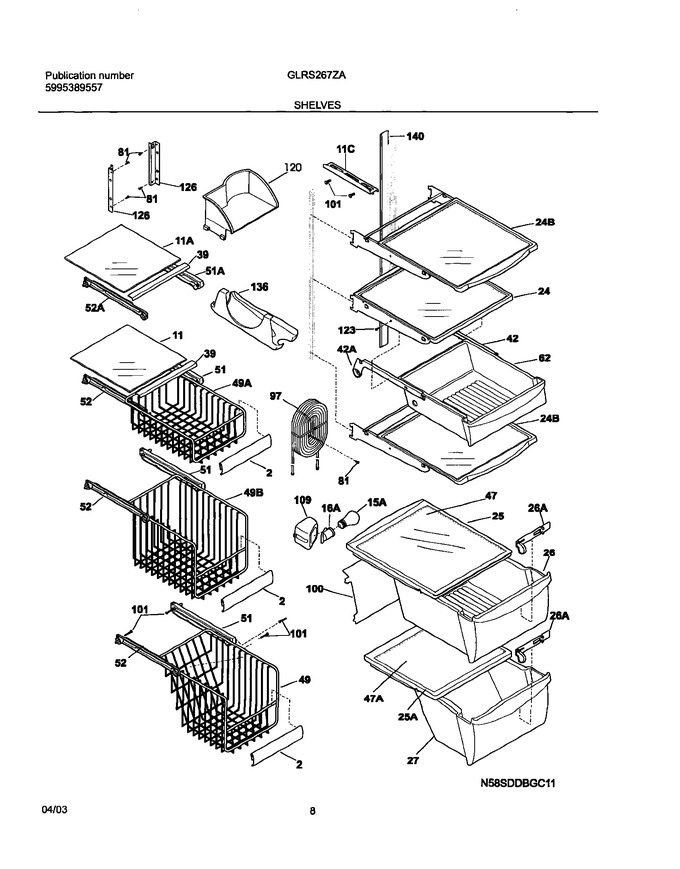Diagram for GLRS267ZAB6