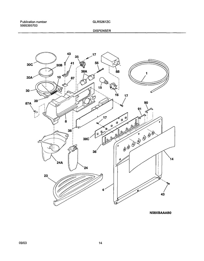 Diagram for GLRS267ZCW1