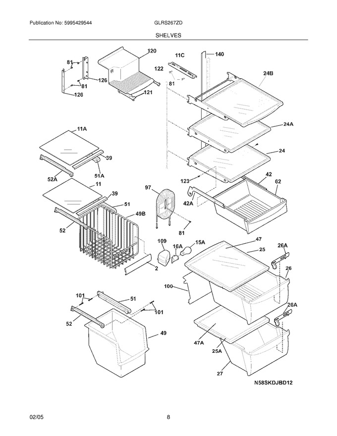 Diagram for GLRS267ZDQ4