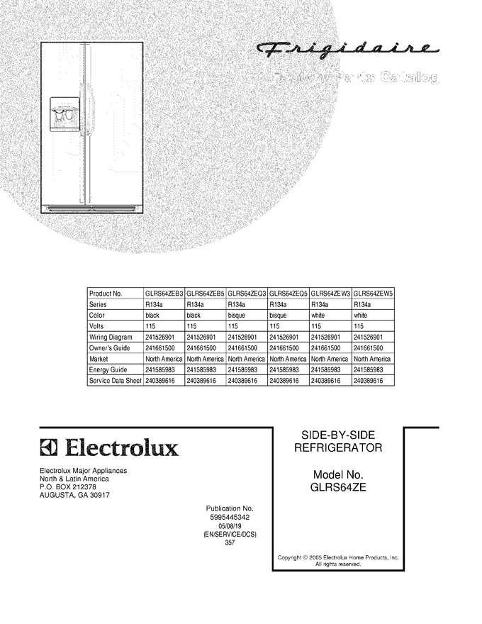 Diagram for GLRS64ZEW5