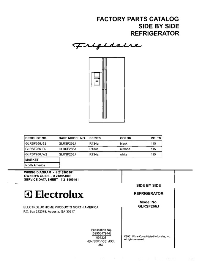 Diagram for GLRSF266JB2