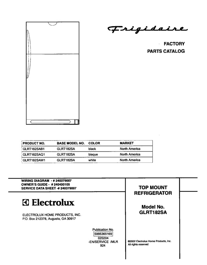 Diagram for GLRT182SAB1
