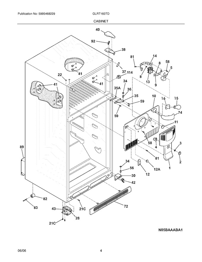 Diagram for GLRT183TDBK