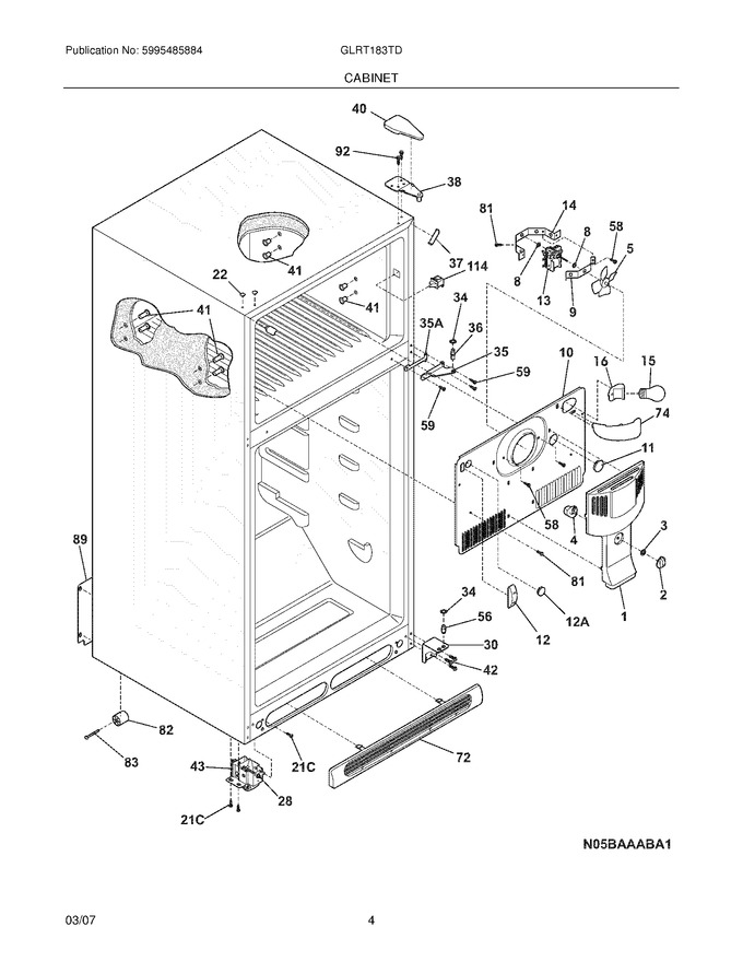 Diagram for GLRT183TDQM