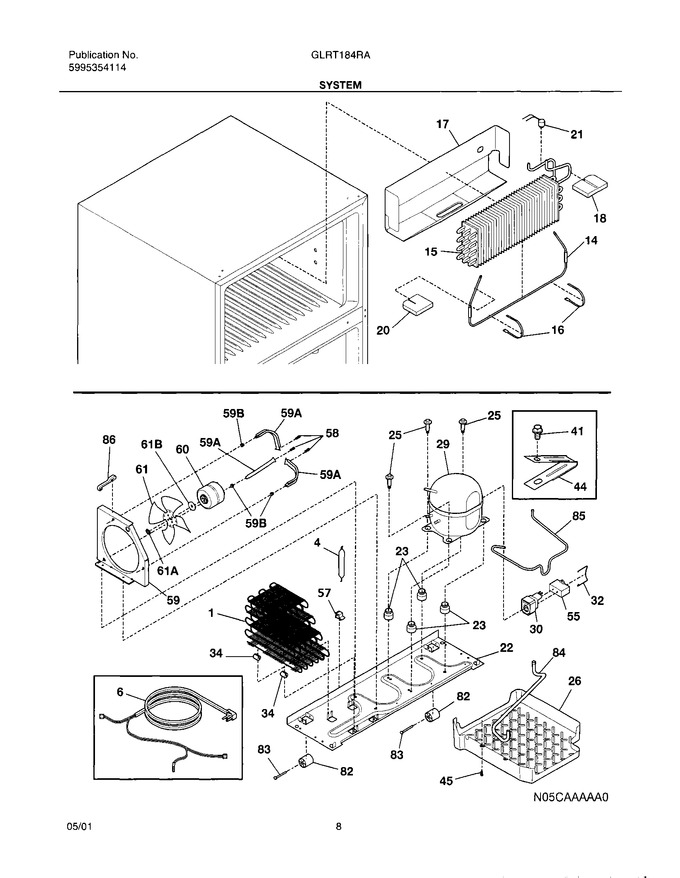 Diagram for GLRT184RAQ0