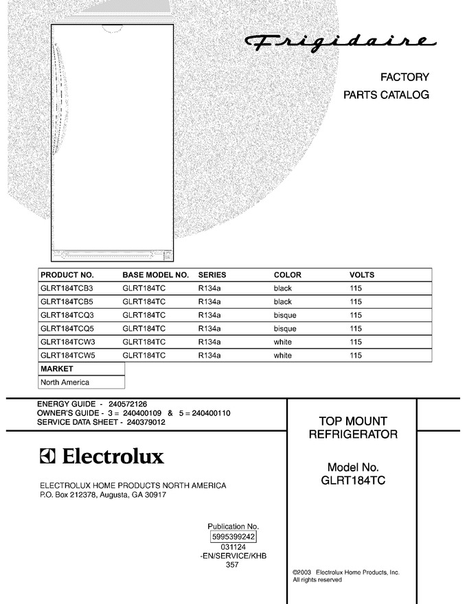 Diagram for GLRT184TCQ3