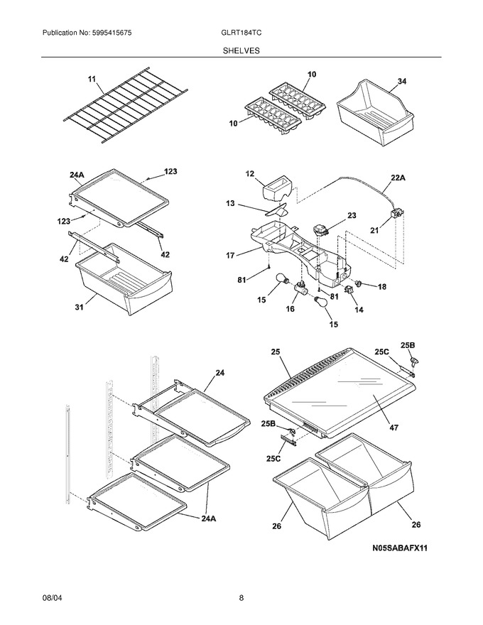 Diagram for GLRT184TCW4