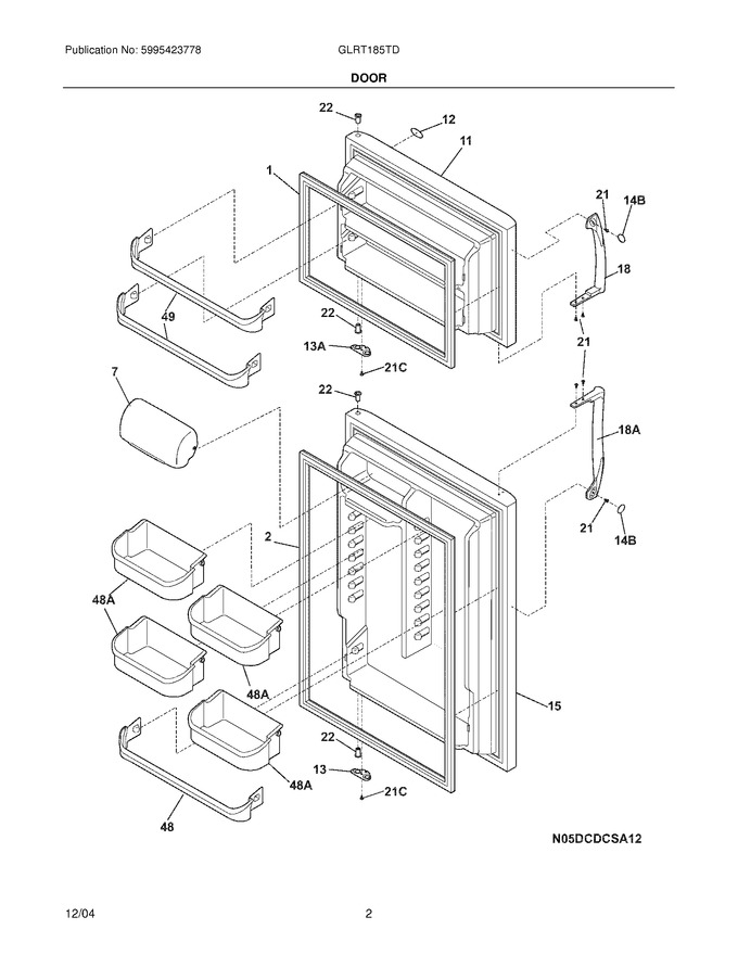 Diagram for GLRT185TDK6