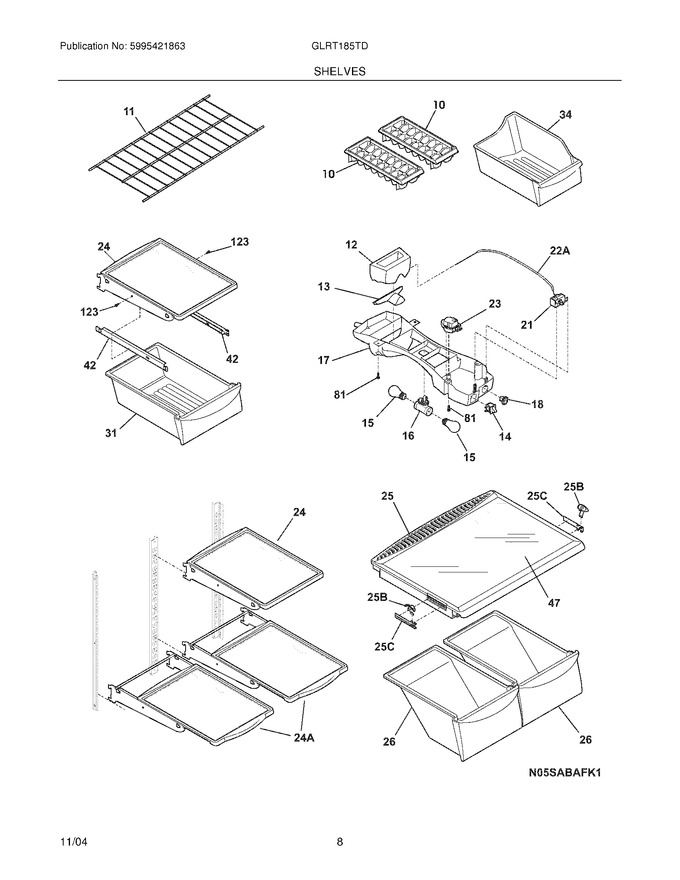 Diagram for GLRT185TDW6