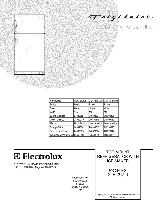 Diagram for GLRT212IDW1