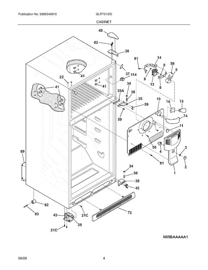 Diagram for GLRT212IDWH