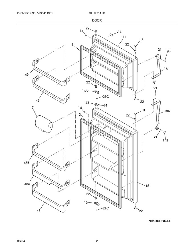 Diagram for GLRT214TCB3