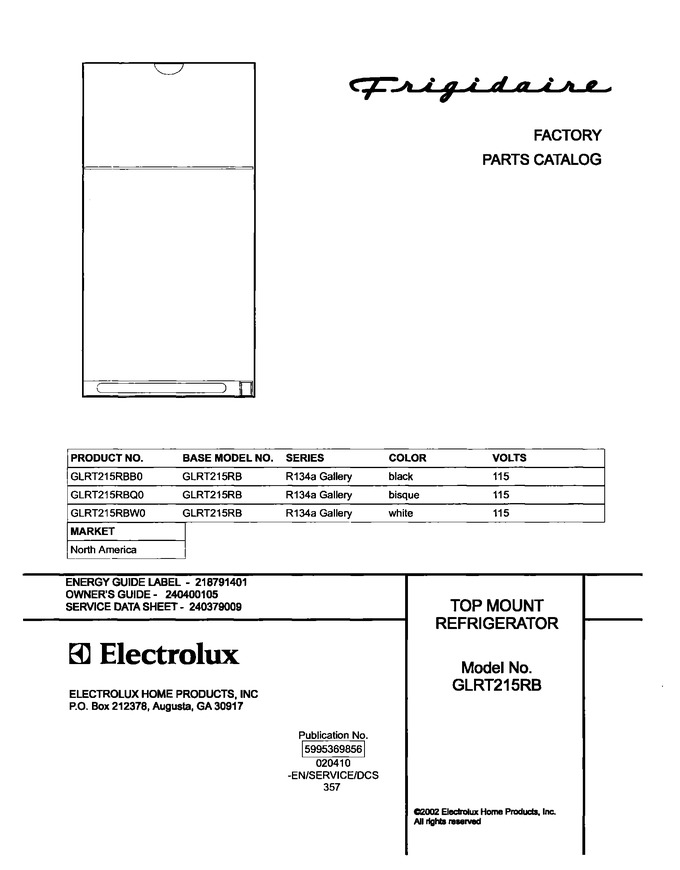 Diagram for GLRT215RBW0