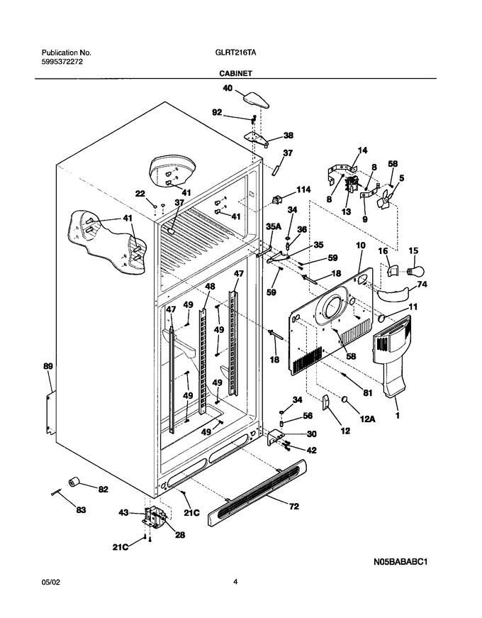 Diagram for GLRT216TAQ4