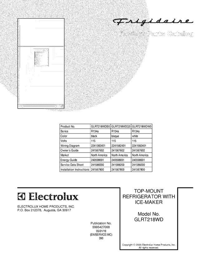 Diagram for GLRT218WDQ0