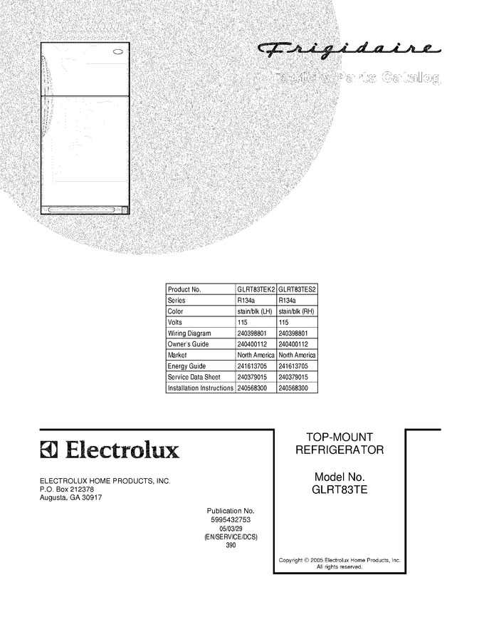 Diagram for GLRT83TES2