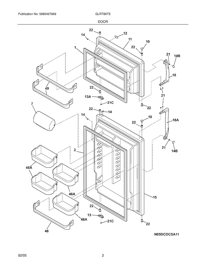 Diagram for GLRT86TEB0
