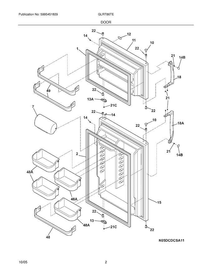 Diagram for GLRT86TEW8