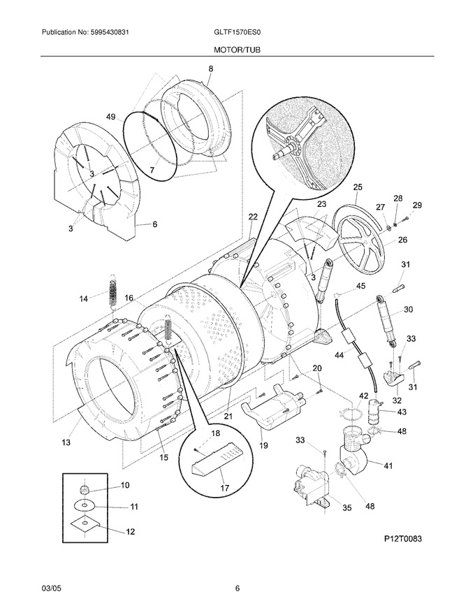 Diagram for GLTF1570ES0