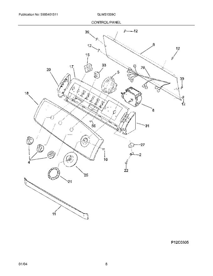 Diagram for GLWS1339CS0