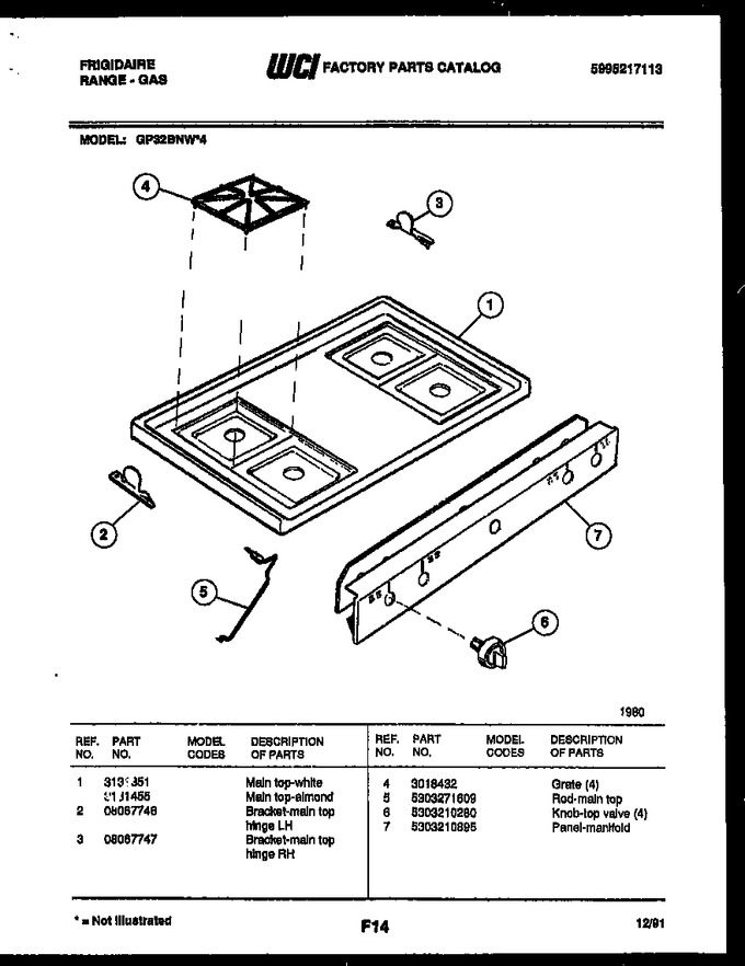 Diagram for GP32BNW4