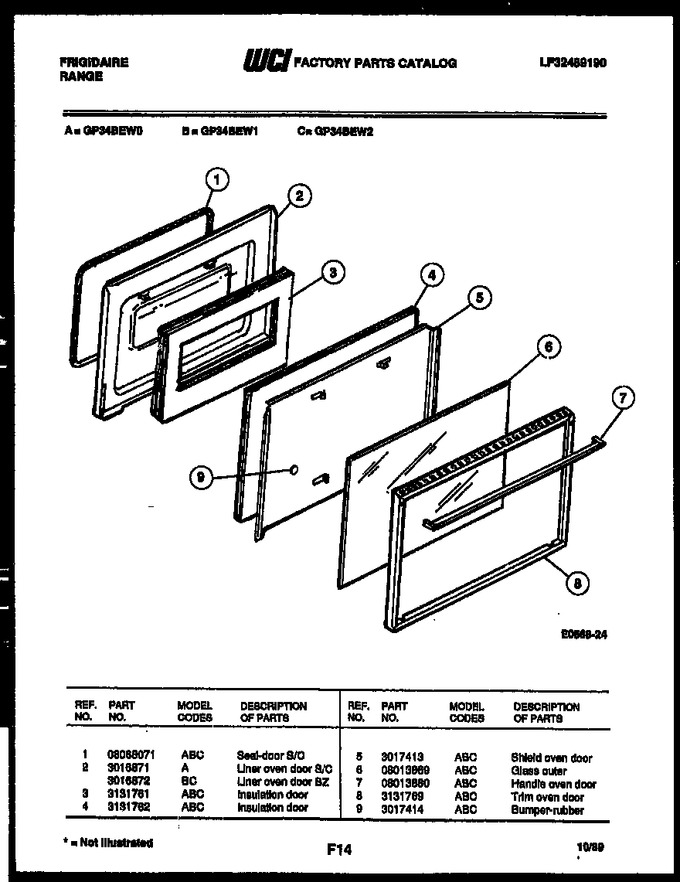 Diagram for GP34BEW2