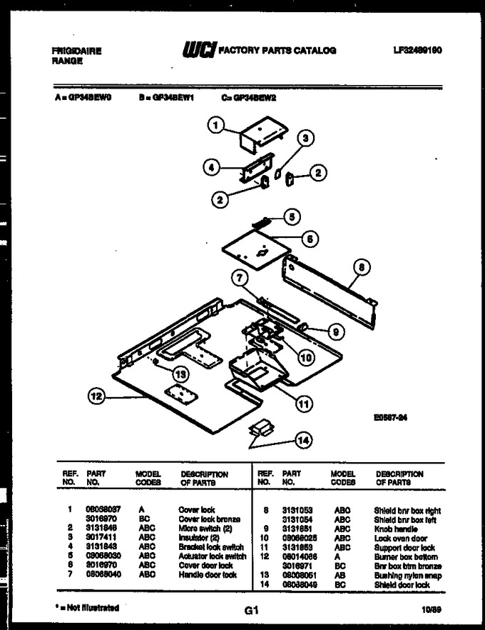 Diagram for GP34BEW2